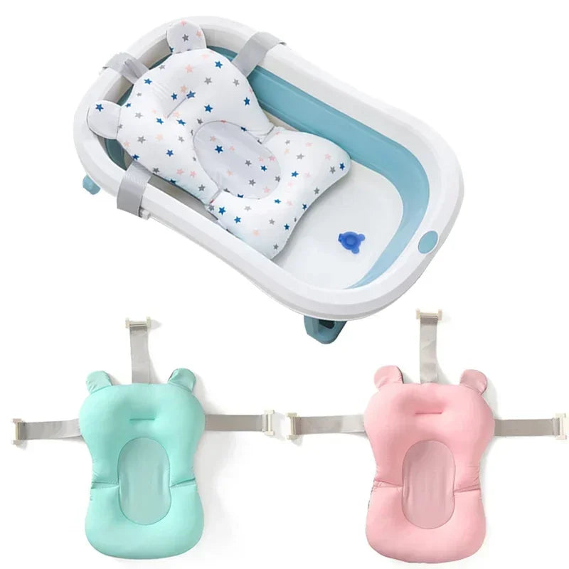 Tragbare Babybadewanne mit integriertem Sitz